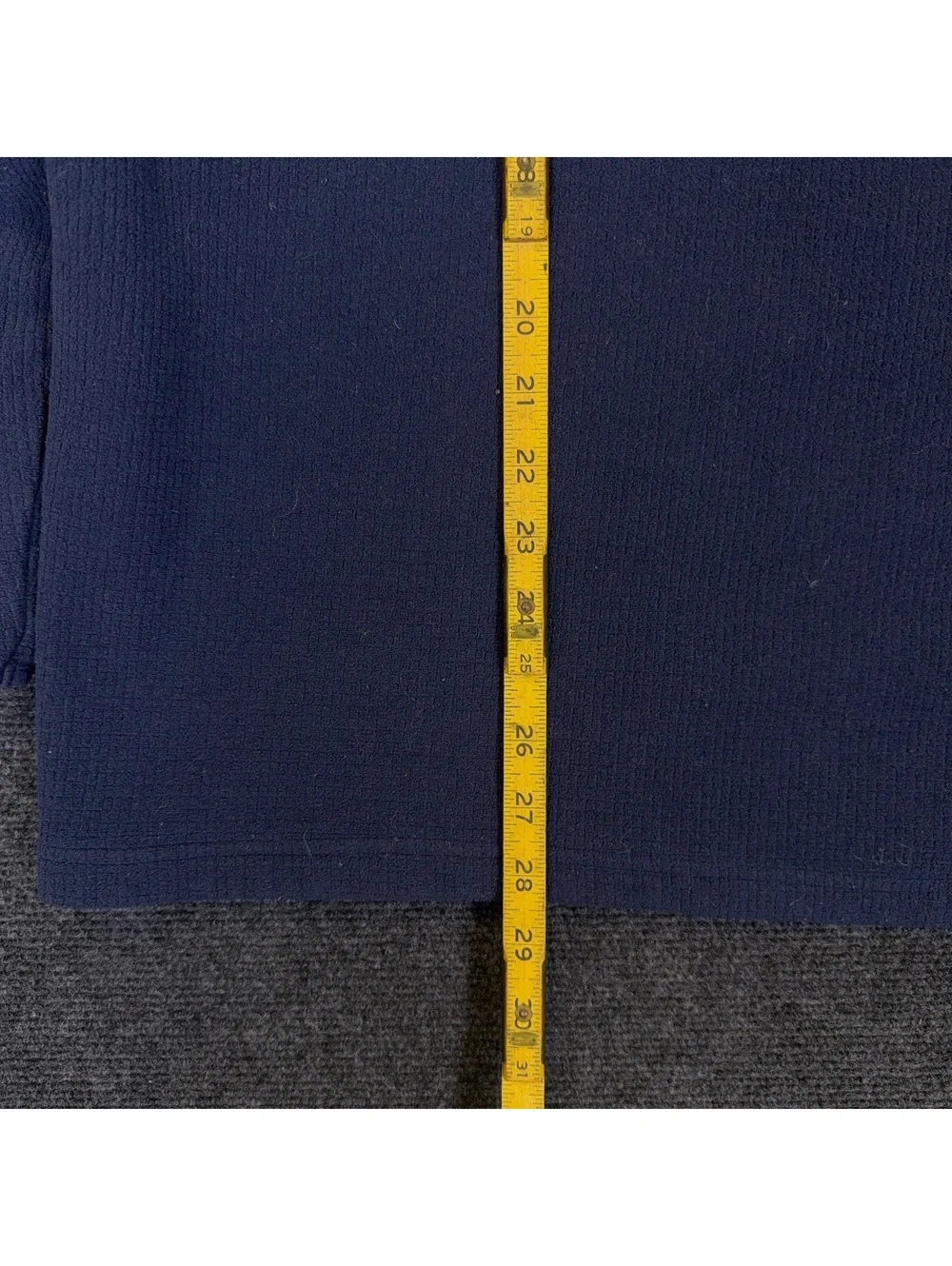 The North Face Navy Men's L Quarter Zip Pullover